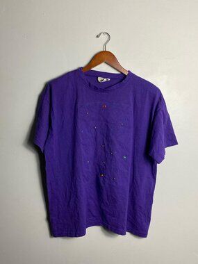 90s vintage purple T-shirt